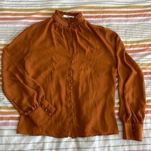 Button down Mango blouse